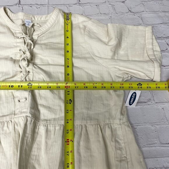 NWT Old Navy Women Short Sleeve Dress Size XL X-Large Cotton - Picture 3 of 14
